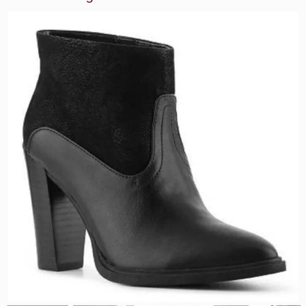 Crown Vintage Shoes | Crown Vintage Booties | Color: Black sz 9.5 ankle boots